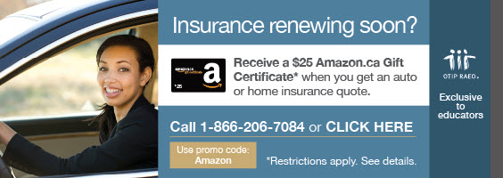 OTIP Sept Car Insurance Amazon Card